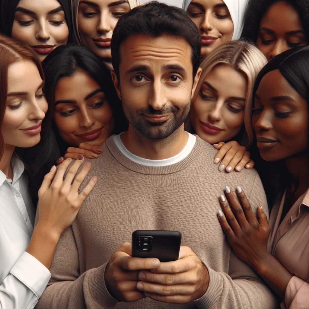 Überfluss an Frauen